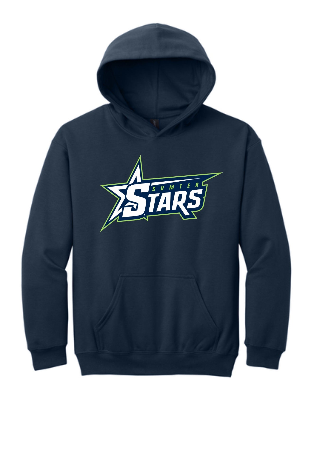 Sumter Stars Softstyle YOUTH Hoodie (Gildan SF500B)