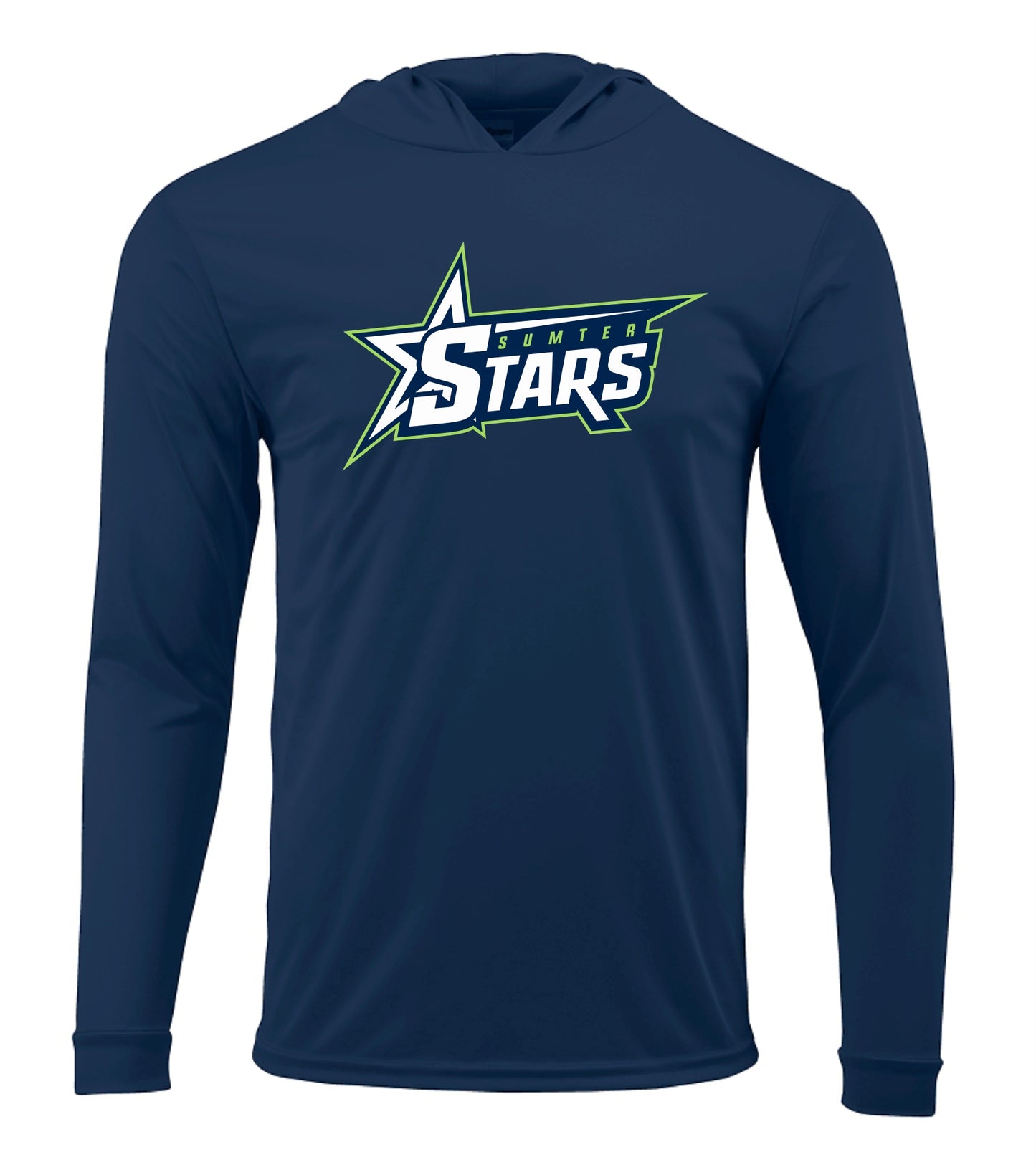Sumter Stars Long Sleeve Hooded Tee