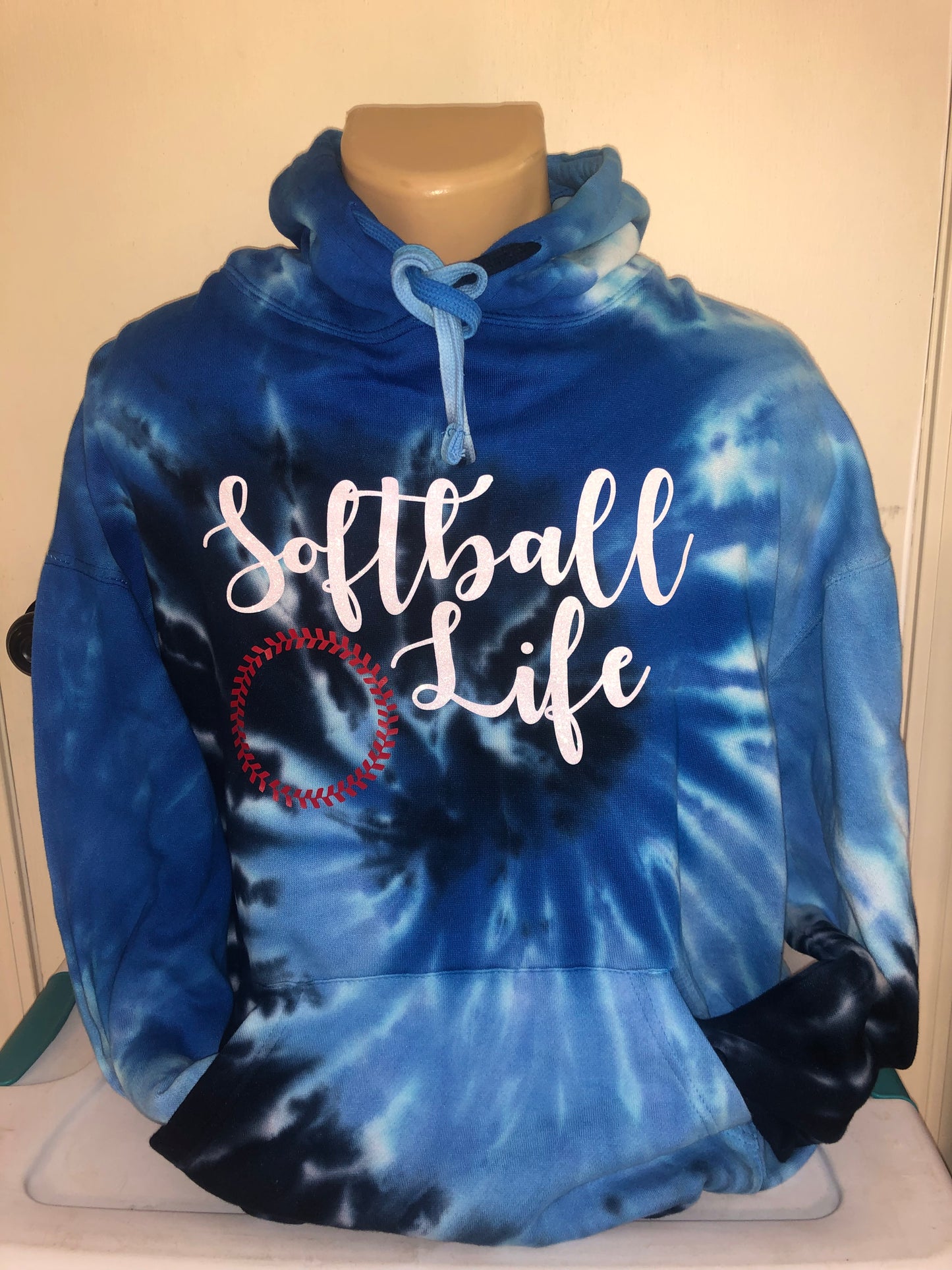 Tie-Dye Hoodie/Blue Ocean