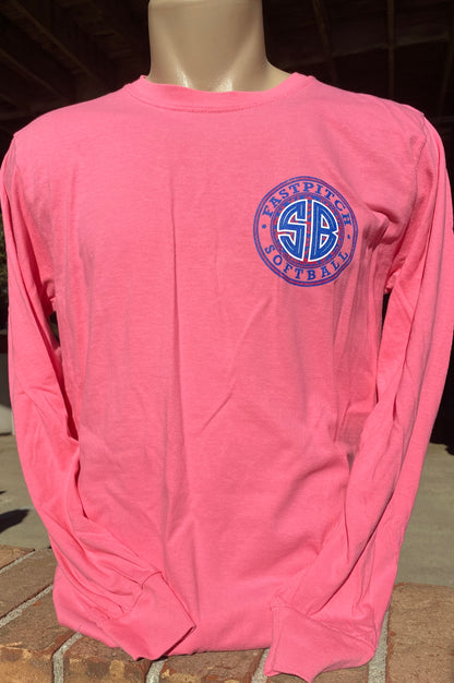 Fastpitch Softball Long Sleeve Tee