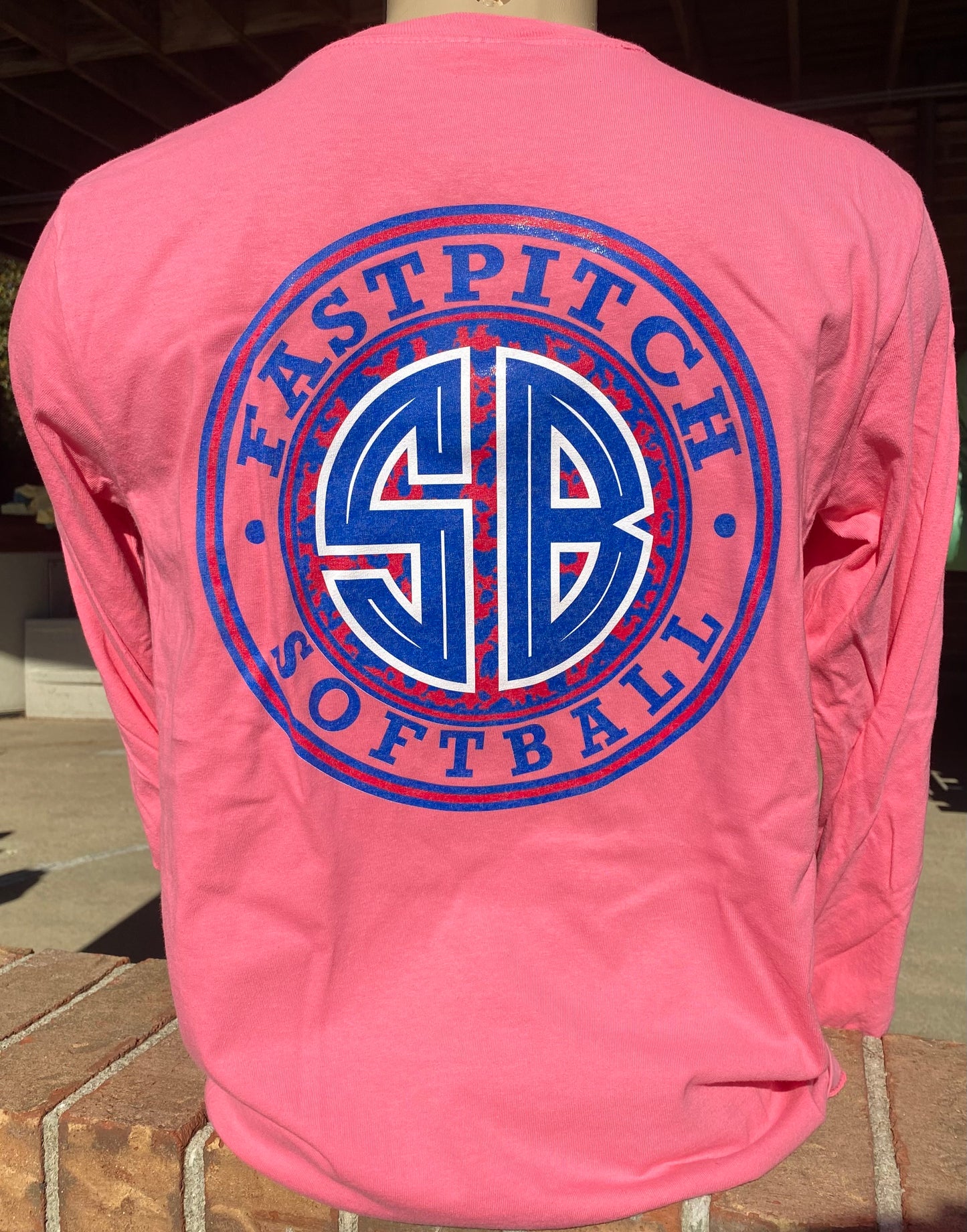 Fastpitch Softball Long Sleeve Tee