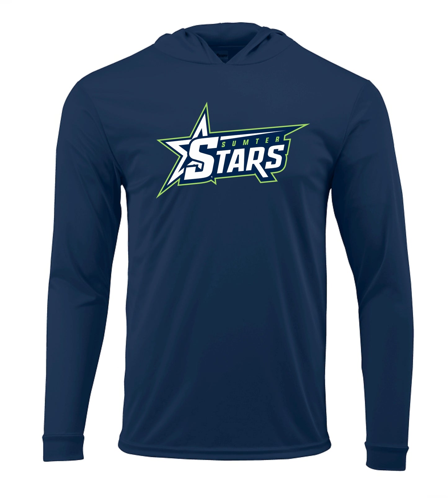 Sumter Stars YOUTH Long Sleeve Hooded Tee
